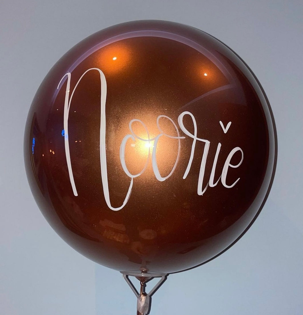 Metallic Chrome Balloon