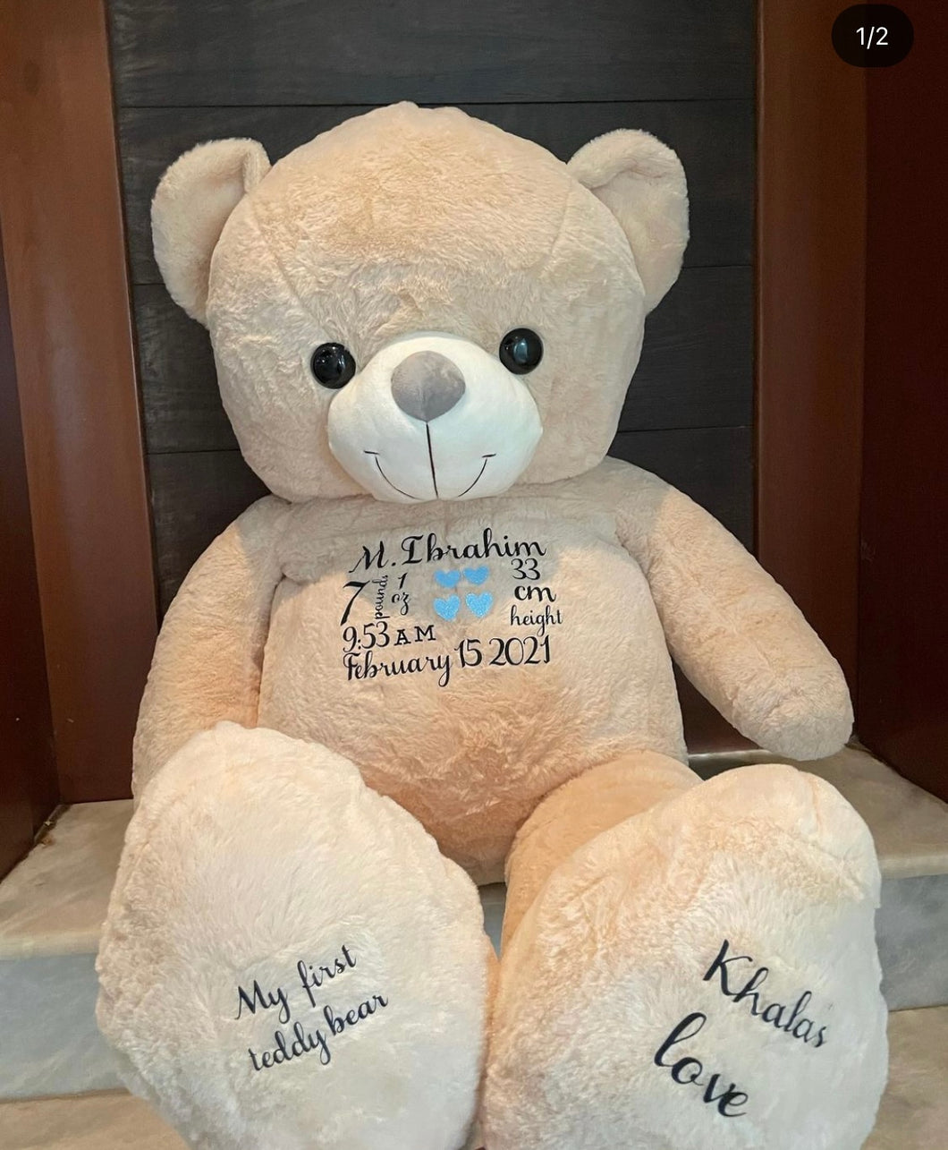 Baby Announcement Teddy Bear