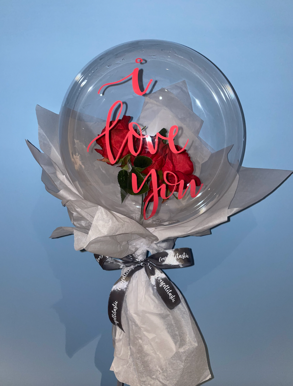 Rose Balloon Bouquet