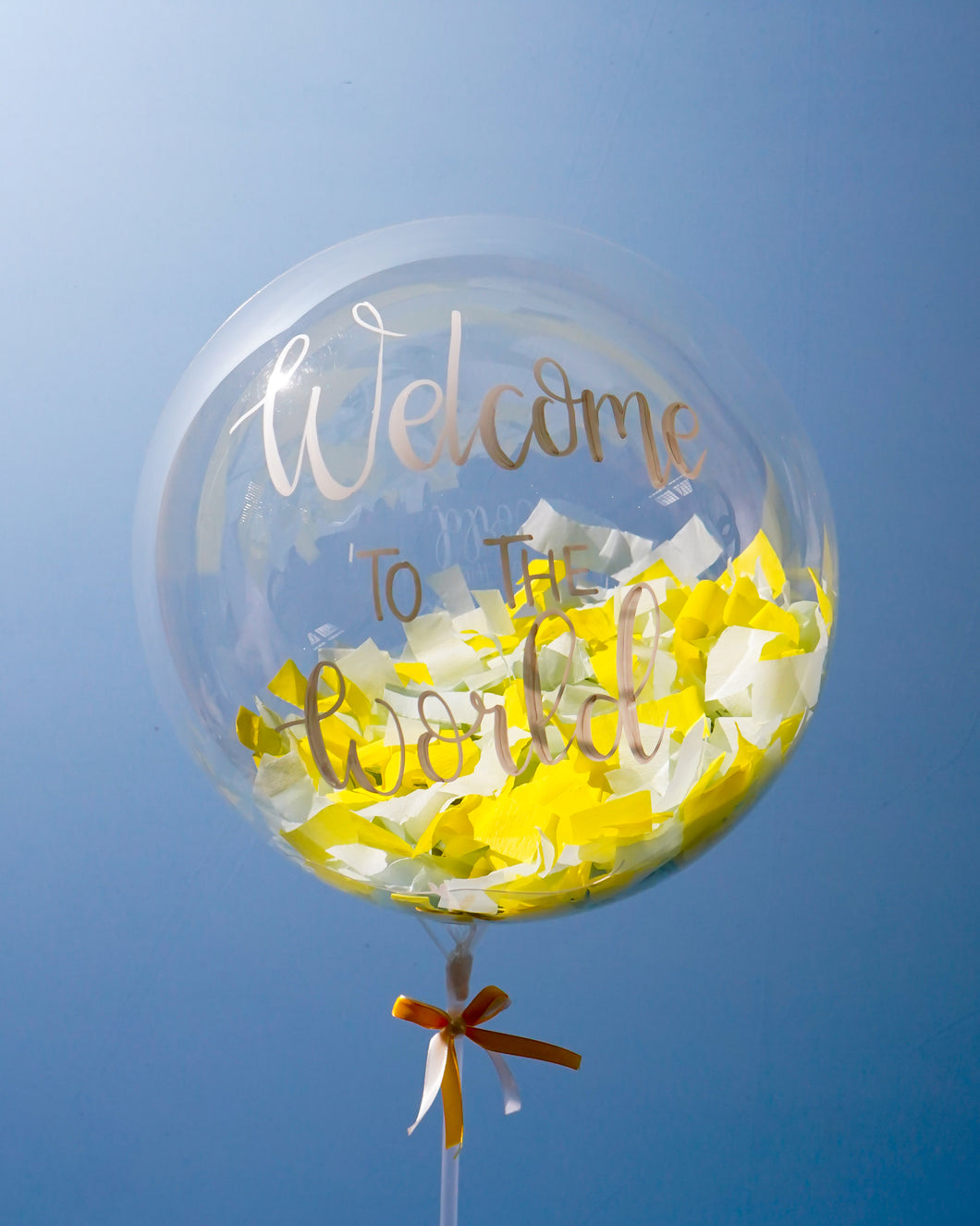 Double Confetti Balloons